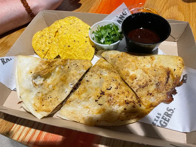 Birria Quesadilla with Chips